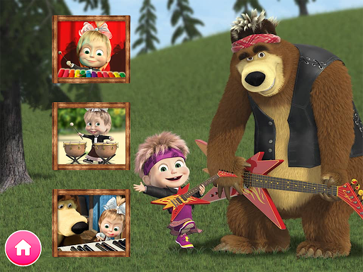 Masha and the Bear. Educational Games_1