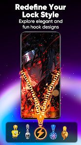 Zipper Lock Screen & Wallpaper_3