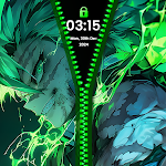 Zipper Lock Screen Wallpaper