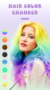 Hairstyle & Hair Color Changer_0