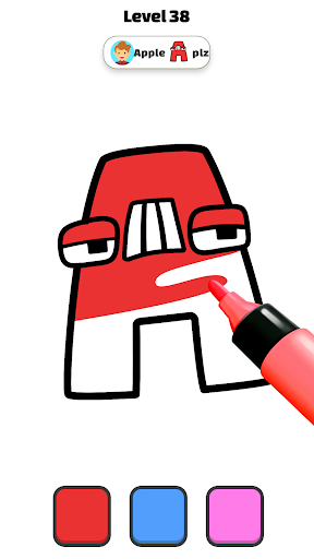 Coloring Alphabet Lore_0